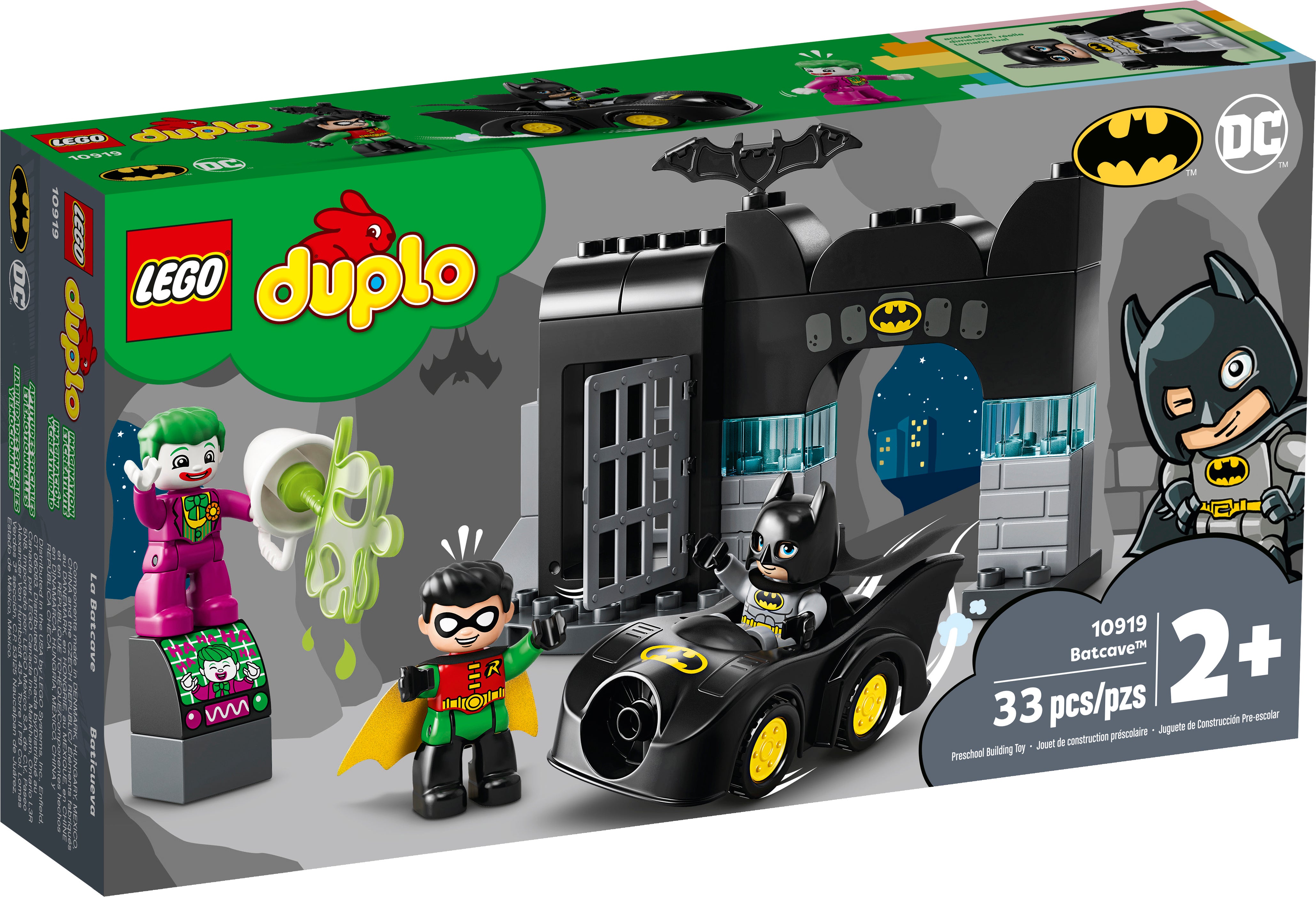 for sale online 10919 LEGO Batcave DUPLO Super Heroes